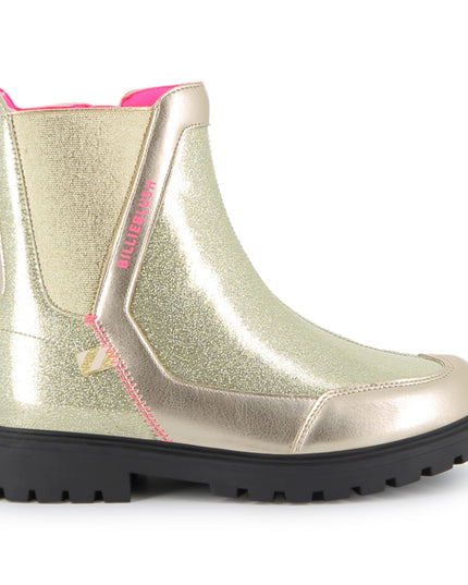 kidsatelier-billieblush-Metallic-Ankle-Boots