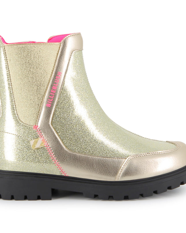 kidsatelier-billieblush-Metallic-Ankle-Boots