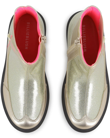 kidsatelier-billieblush-Metallic-Ankle-Boots