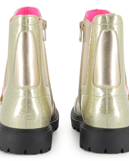 kidsatelier-billieblush-Metallic-Ankle-Boots