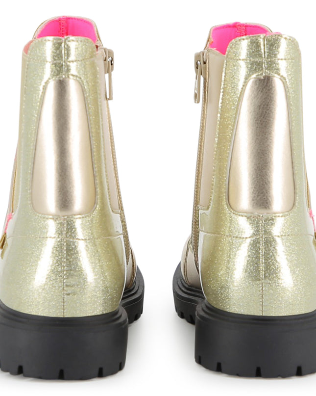 kidsatelier-billieblush-Metallic-Ankle-Boots
