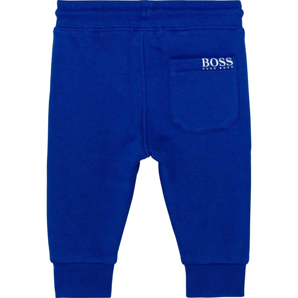 boss-Blue Logo Joggers-j04411-829