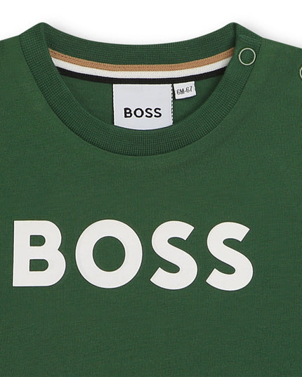 boss-j50601-651-bb-Green Logo T-Shirt