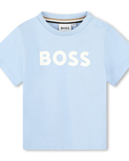 boss-j50601-783-bb-Pale Blue Logo T-Shirt