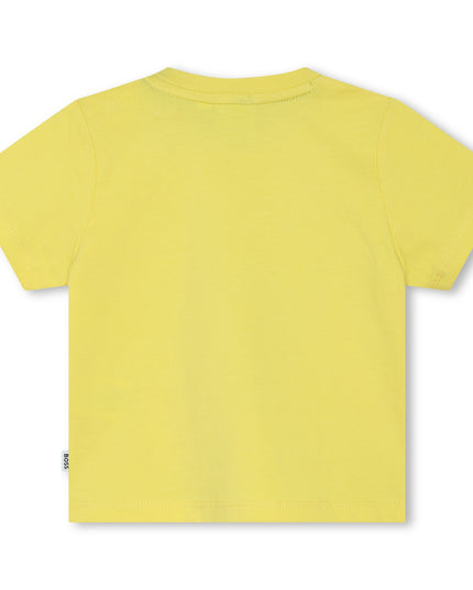boss-j50611-508-bb-Yellow Logo T-Shirt