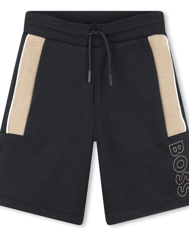 boss-j50684-09b-kb-Black Logo Shorts