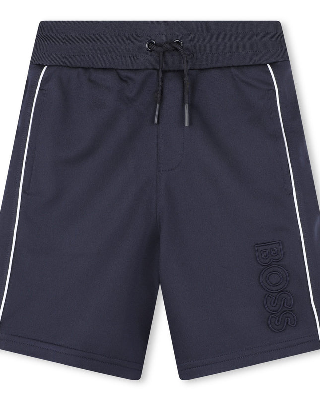 boss-j50685-849-kb-Navy Logo Shorts