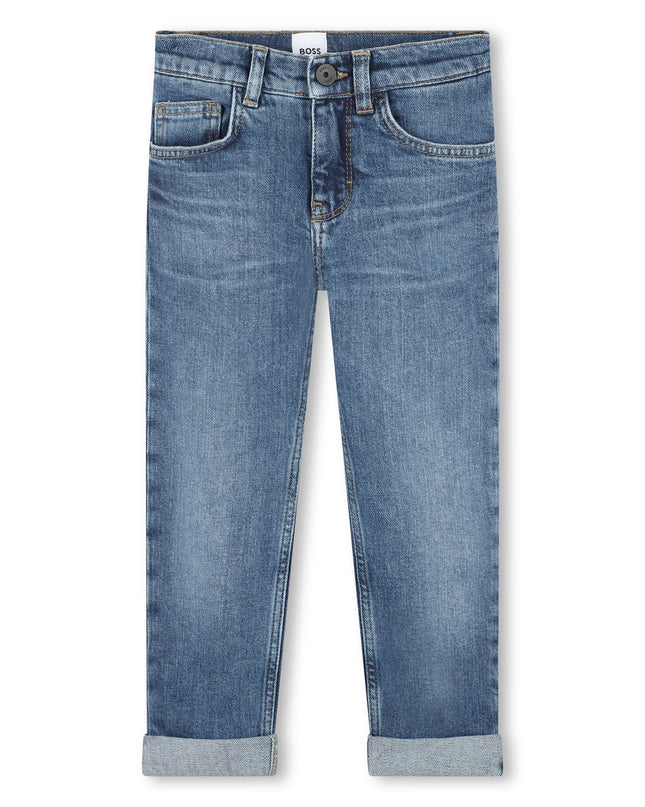 boss-j50691-z25-kb-Blue Denim Jeans