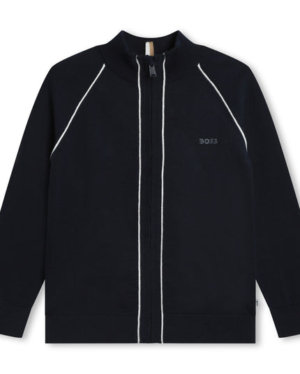 boss-j50693-849-kb-Navy Zip Up Sweatshirt