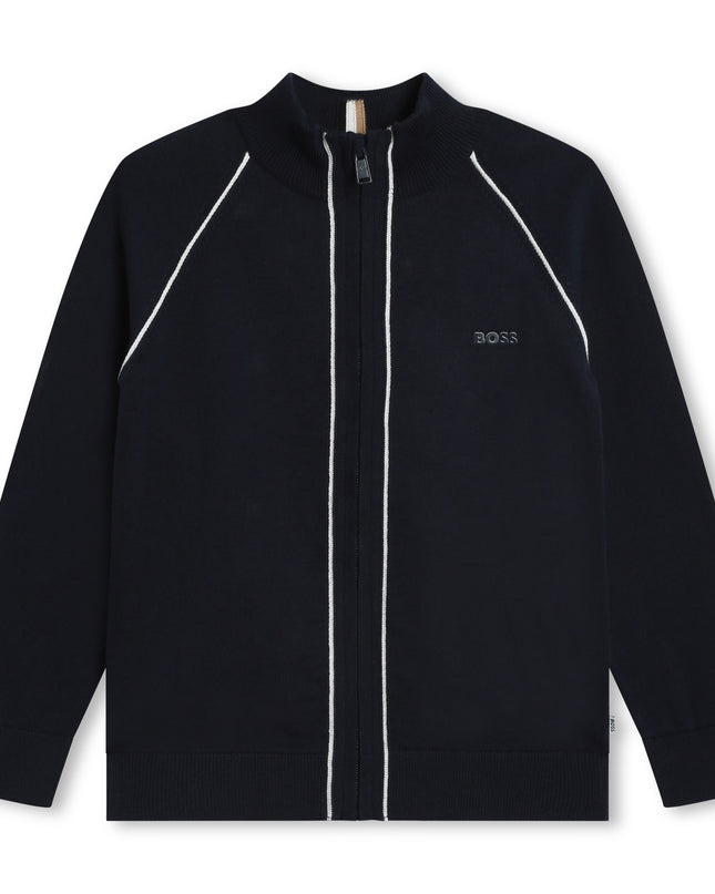 boss-j50693-849-kb-Navy Zip Up Sweatshirt