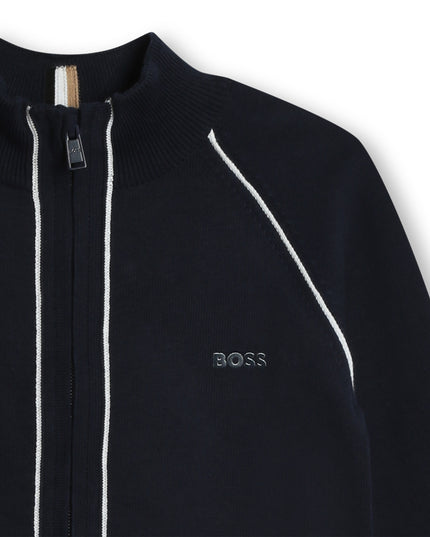 boss-j50693-849-kb-Navy Zip Up Sweatshirt
