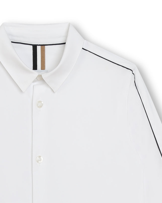 boss-j50697-10p-kb-White Long Sleeves Shirt