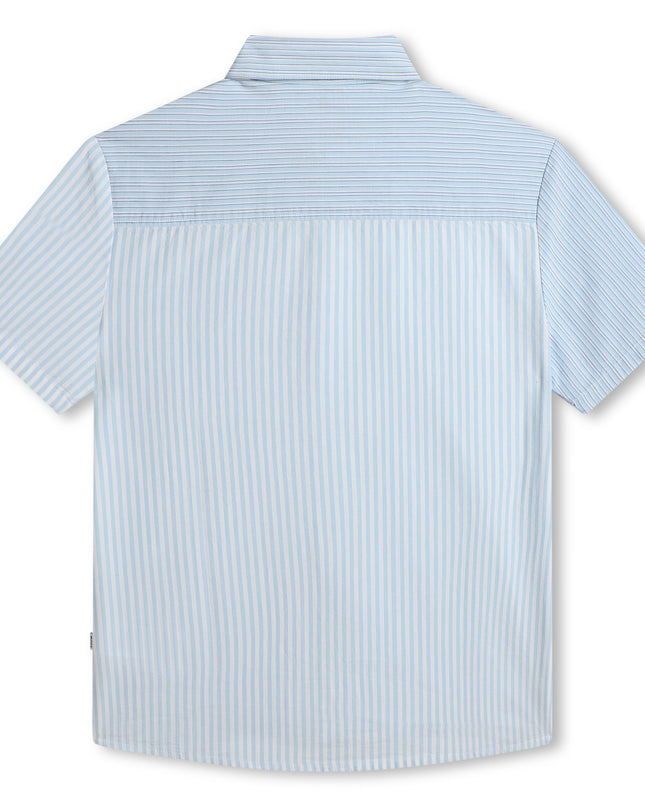 boss-j50698-10p-kb-Blue Short Sleeve Shirt