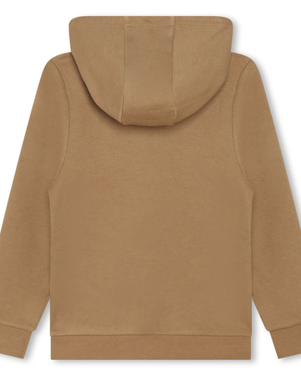 boss-j50700-269-kb-Brown Zip-Up Sweatshirt