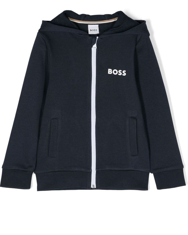 boss-j50700-849-kb-Navy Zip Up Hoodie