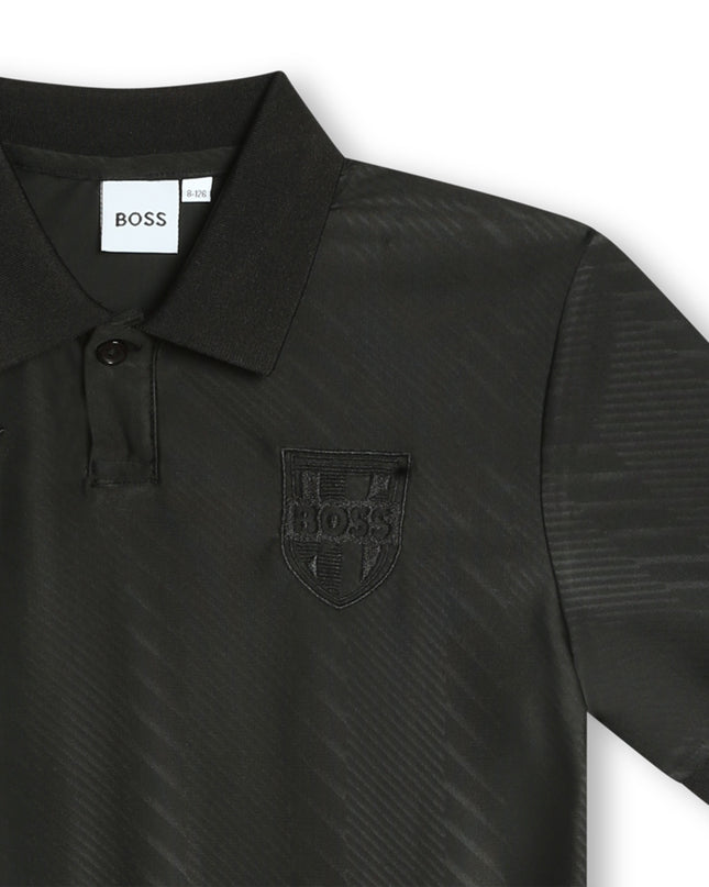 boss-j50709-09b-kb-Black Logo Polo
