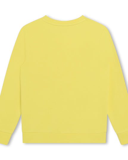boss-j50713-508-Yellow Logo Sweatshirt