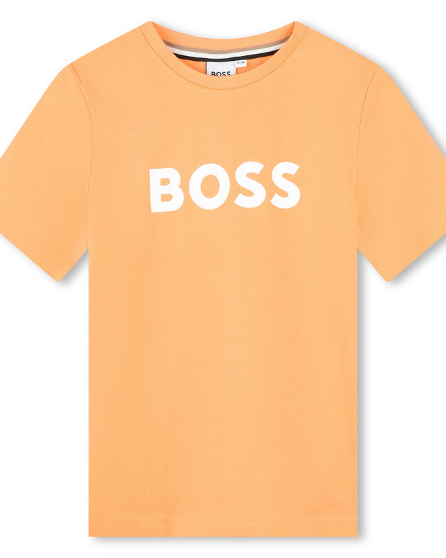 boss-j50718-389-kb-Orange Logo T-Shirt