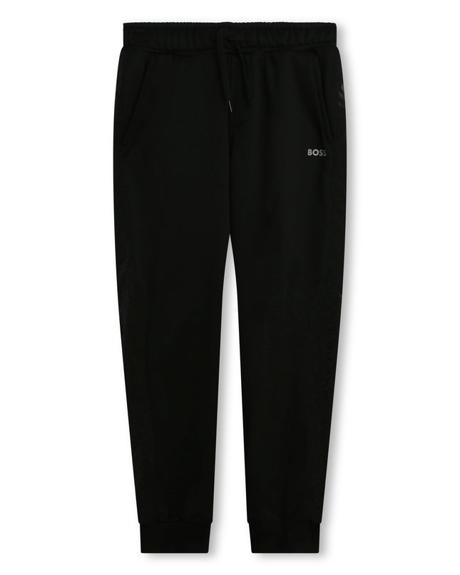 boss-j50755-09b-kb-Black Jogging Bottoms