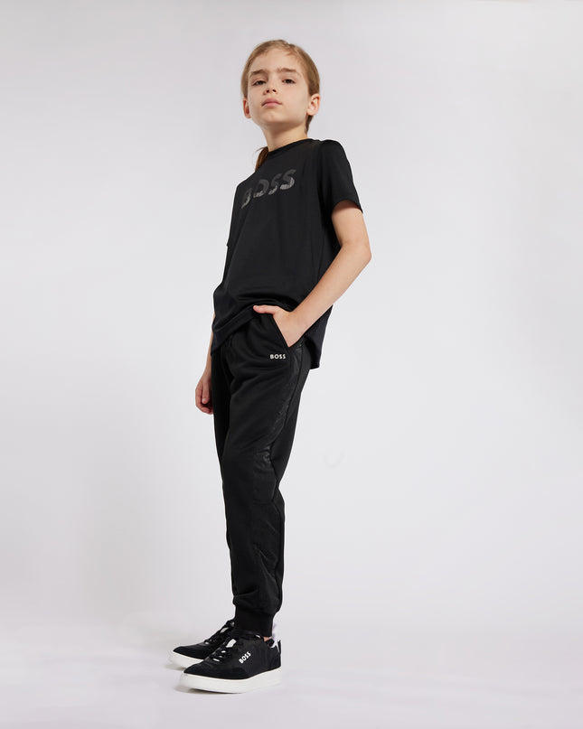 boss-j50755-09b-kb-Black Jogging Bottoms