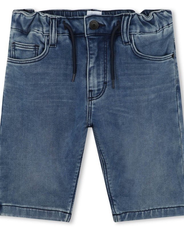 boss-j50778-z03-kb-Blue Denim Shorts