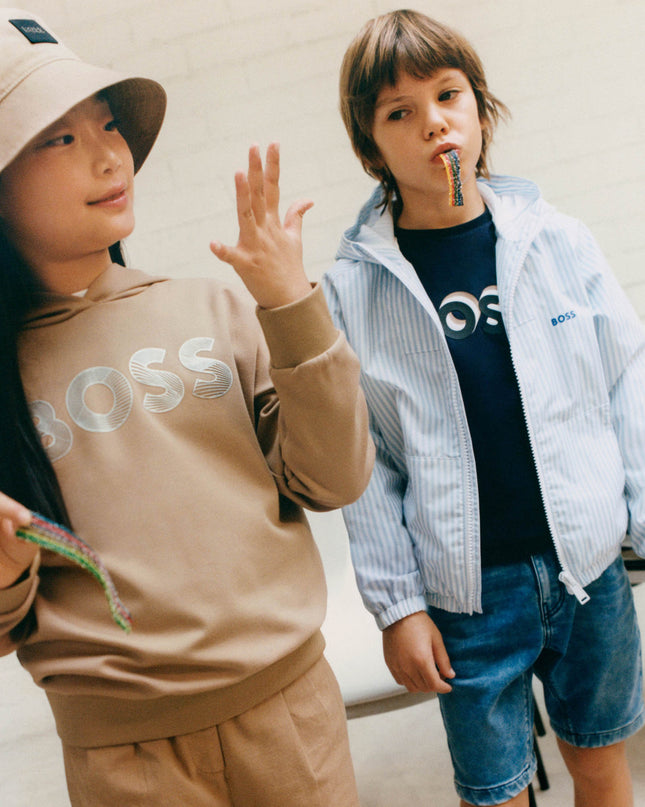 boss-j50778-z03-kb-Blue Denim Shorts