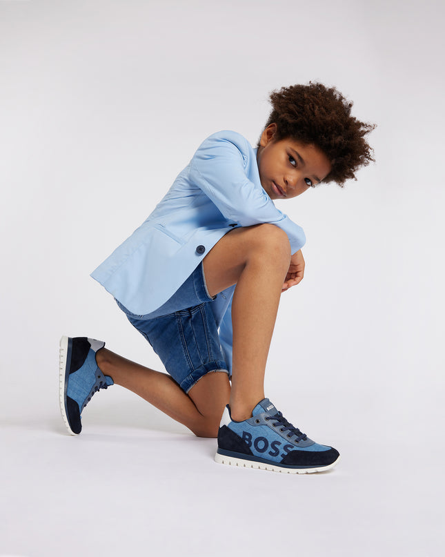 boss-j50778-z03-kb-Blue Denim Shorts