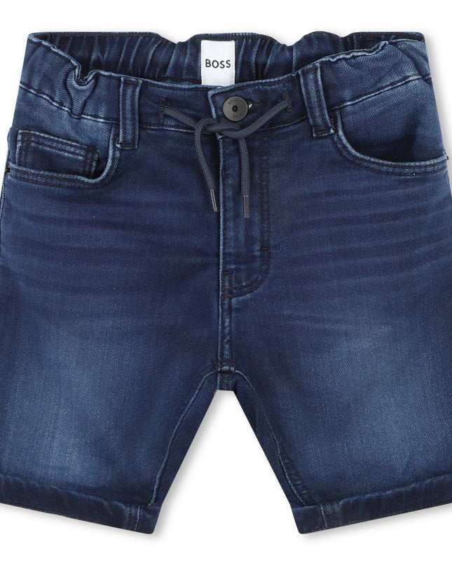 boss-j50778-z07-kb-Blue Denim Shorts