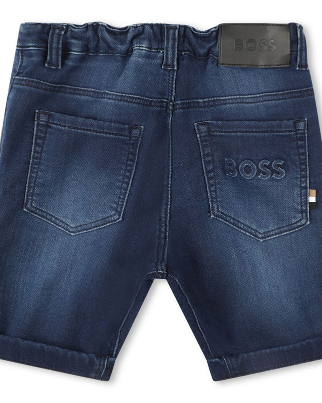 boss-j50778-z07-kb-Blue Denim Shorts