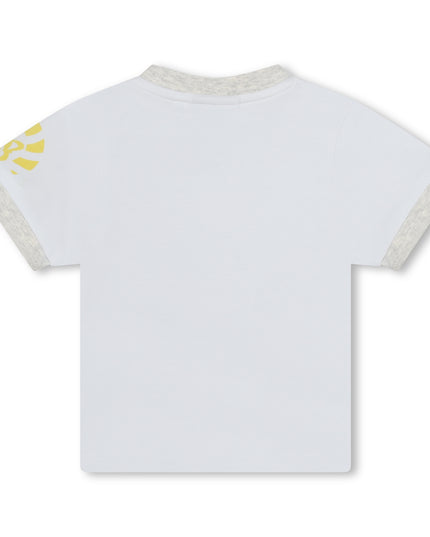 Yellow Logo Overalls Outfit