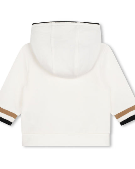 Off White Striped Logo Tracksuit