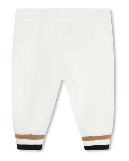 Off White Striped Logo Tracksuit