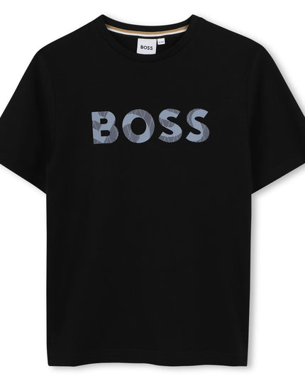 Black Matrix Logo T-Shirt