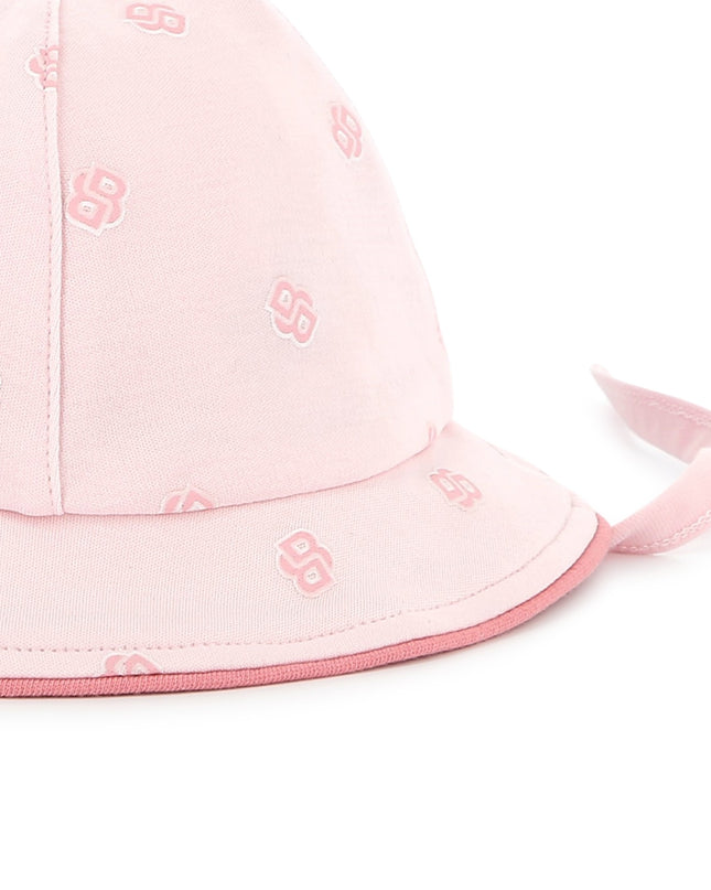Pale Pink Pattern Hat
