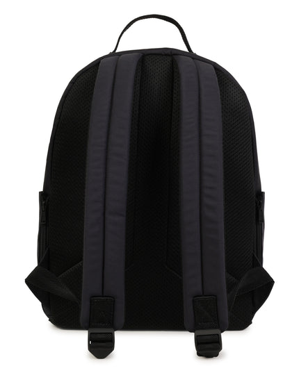 Black Modern Logo Rucksack