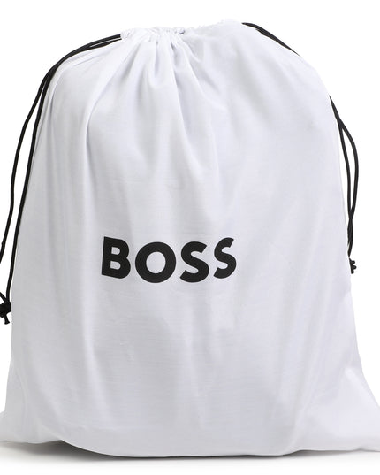 Black Modern Logo Rucksack