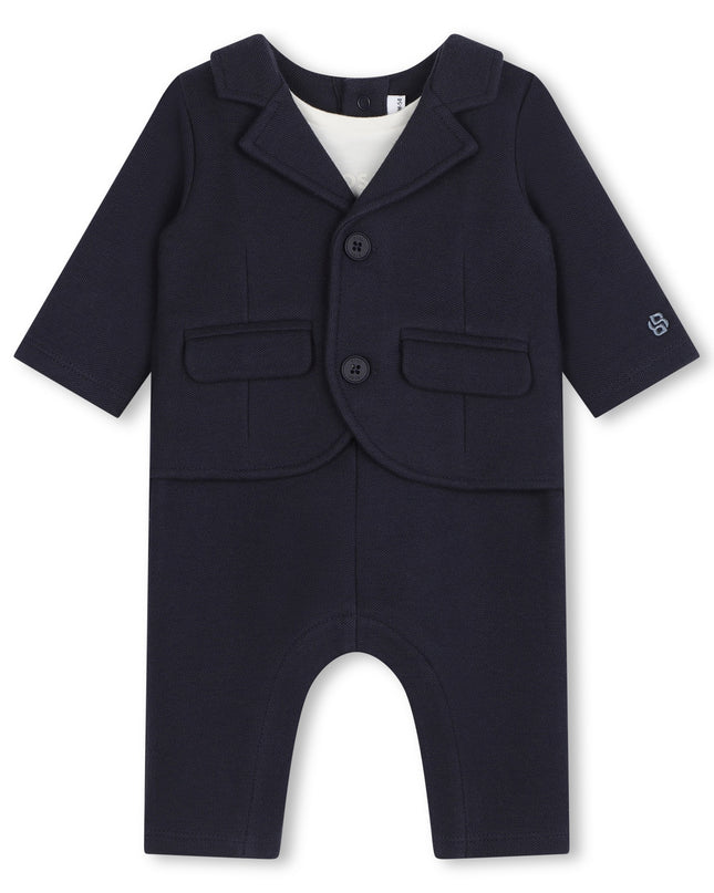 Kids Atelier Boss Navy Ceremonial Romper