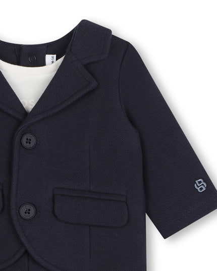 Kids Atelier Boss Navy Ceremonial Romper