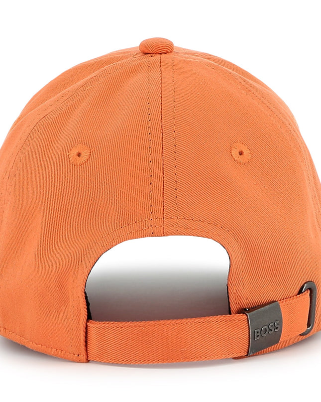 Kids Atelier-Boss-Bright Red Logo Baseball Cap