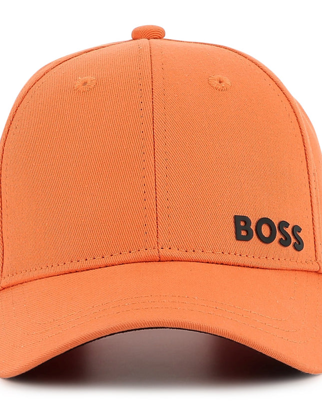 Kids Atelier-Boss-Bright Red Logo Baseball Cap