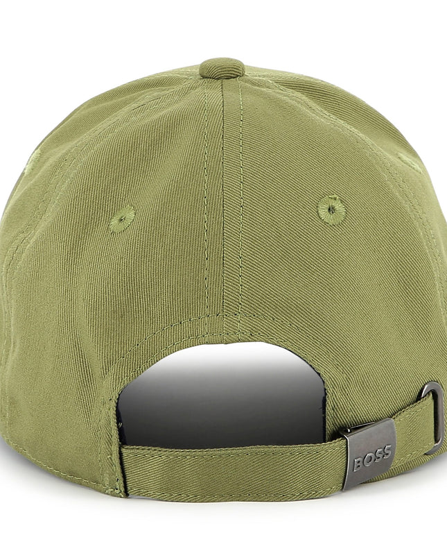 Kids Atelier-Boss-Dark Green Logo Baseball Cap