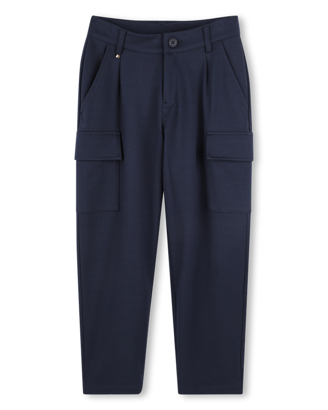 Kids Atelier-Boss-Navy Trousers