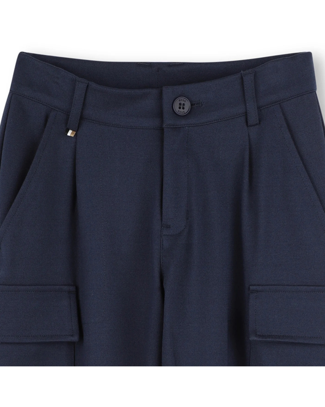 Kids Atelier-Boss-Navy Trousers