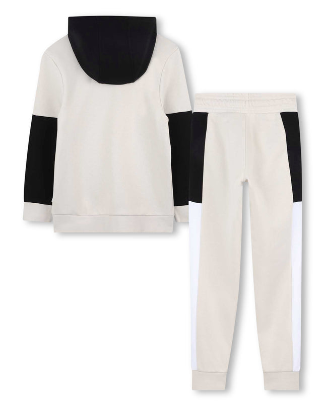 Kids Atelier-Boss-Sand Cardigan Workout Outfit Set