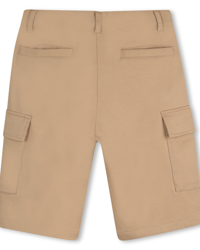 Kids Atelier-Moncler-Beige Stone Shorts