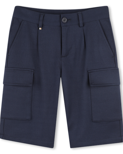 Kids Atelier-Boss-Navy Shorts