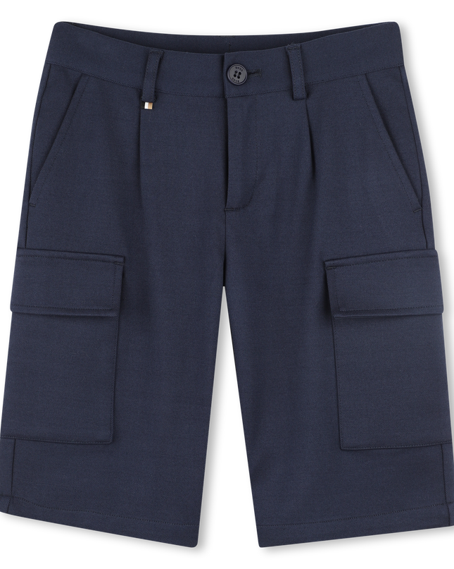 Kids Atelier-Boss-Navy Shorts