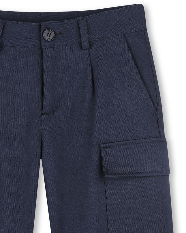 Kids Atelier-Boss-Navy Shorts