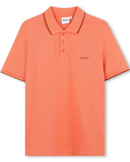 Kids Atelier-Boss-Orange Classic Polo