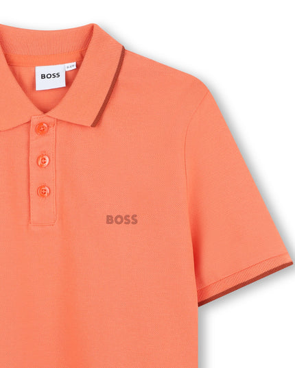 Kids Atelier-Boss-Orange Classic Polo